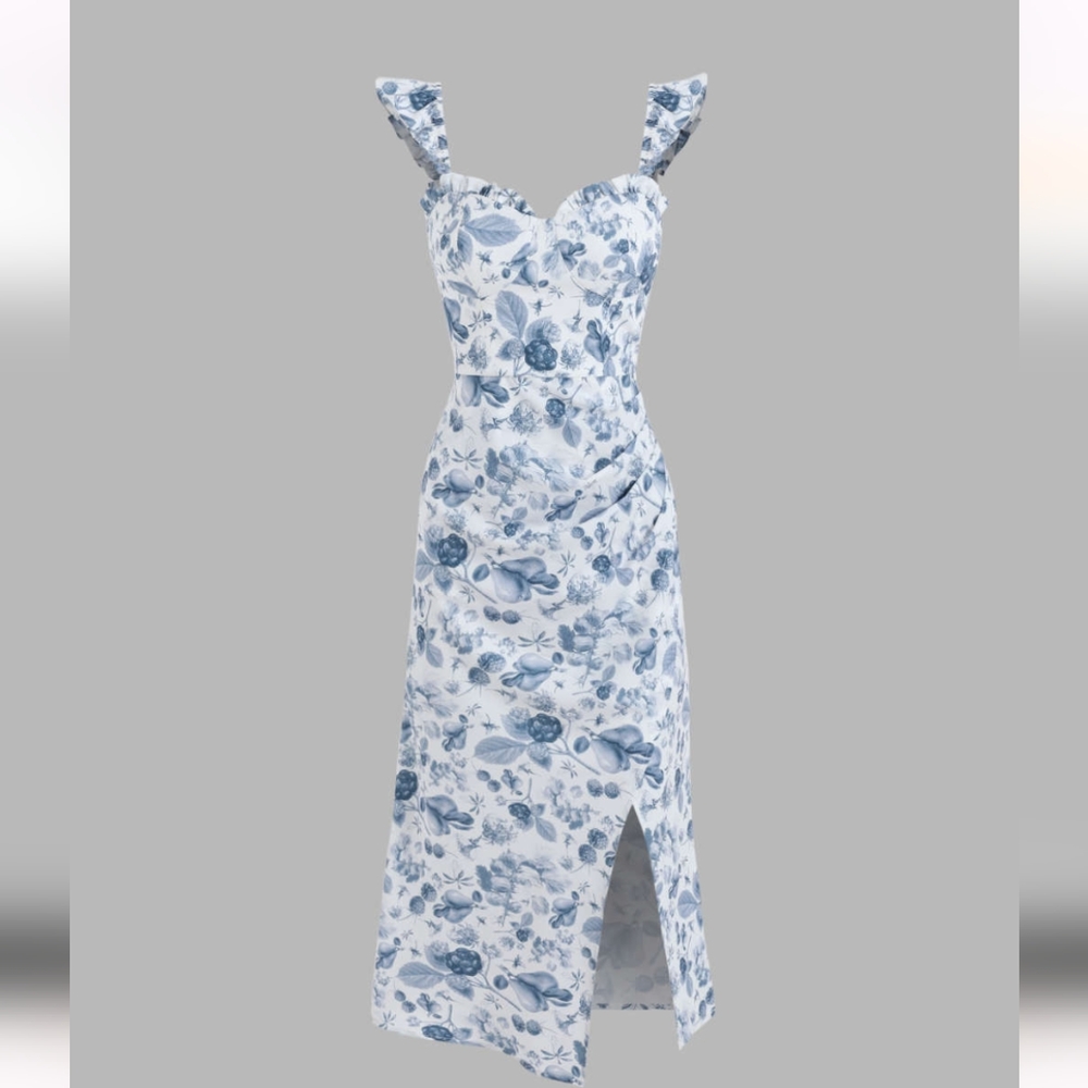 Cider Brand Fruits Corset Cami Dress